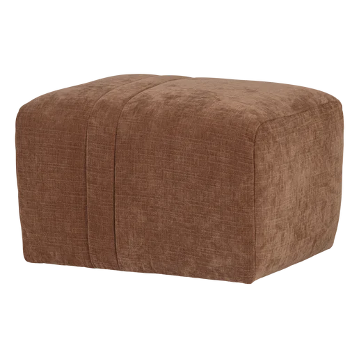 Poef bruin 63 cm