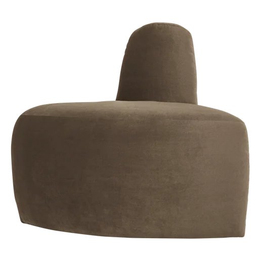 Bank velours 76 cm