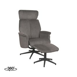 Poef cosmo antraciet 1