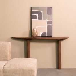 Bijzettafel mangohout naturel smooth 135 cm