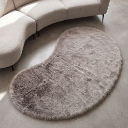 Vloerkleed Peron polyester taupe