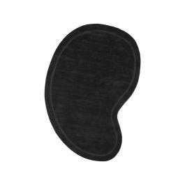 Vloerkleed Dalio polyester antraciet 160 cm