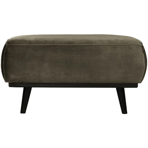 Poef Zanis polyester groen 80 × 40 cm hoog