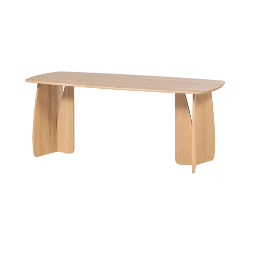 Eettafel eiken naturel 180 cm