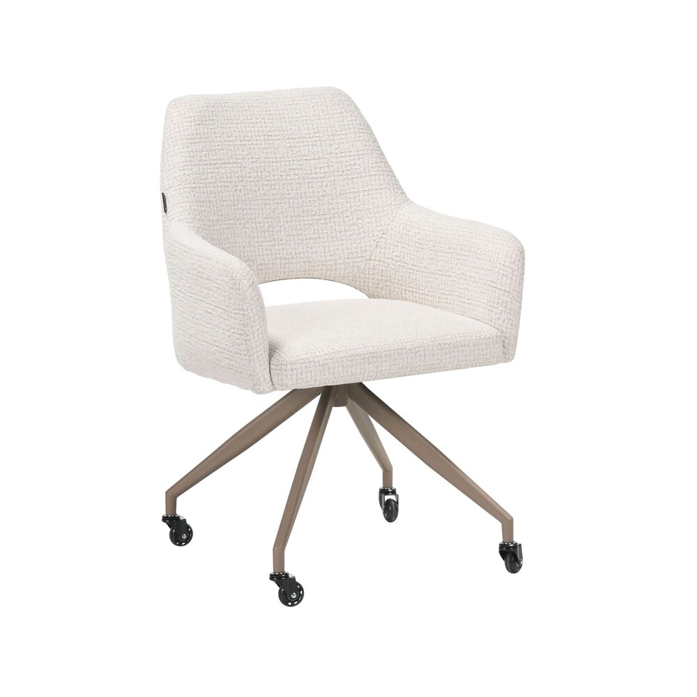 Stoel multiplex beige gemeleerd