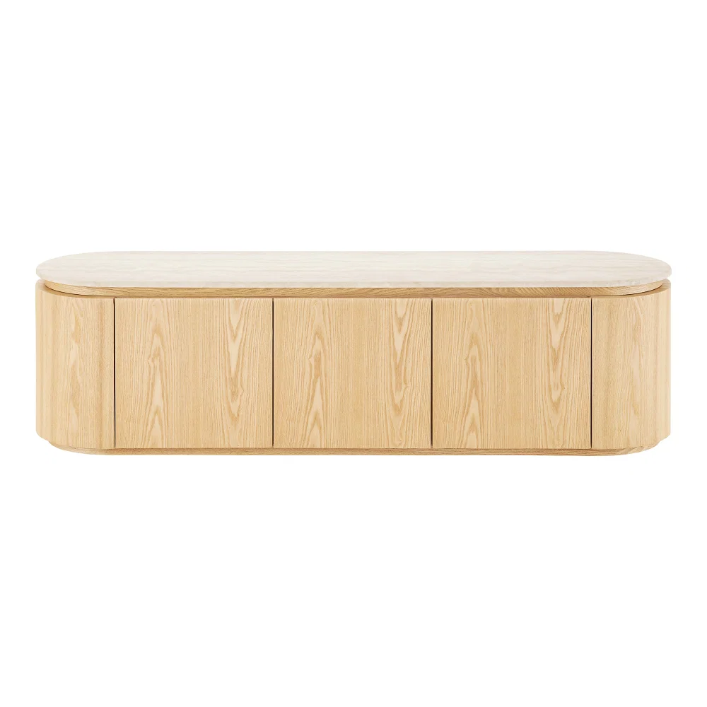 Tv-meubel MDF naturel