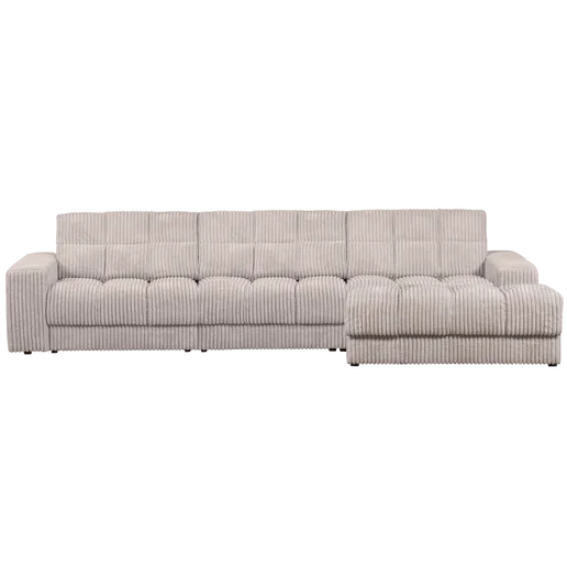 Chaise longue Olio polyester naturel rechts