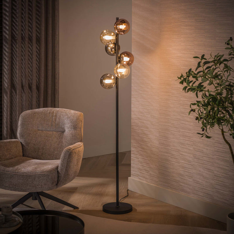 Vloerlamp 6-lichts