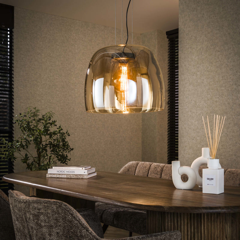 Hanglamp glas 1-lichts 2