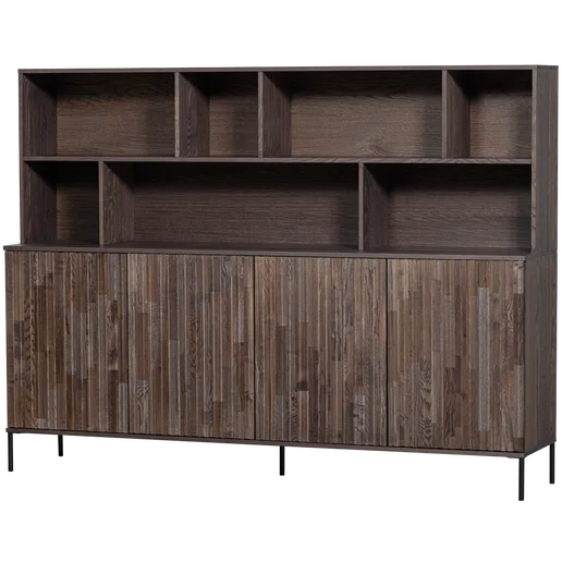 Kast Sella bruin 200 cm