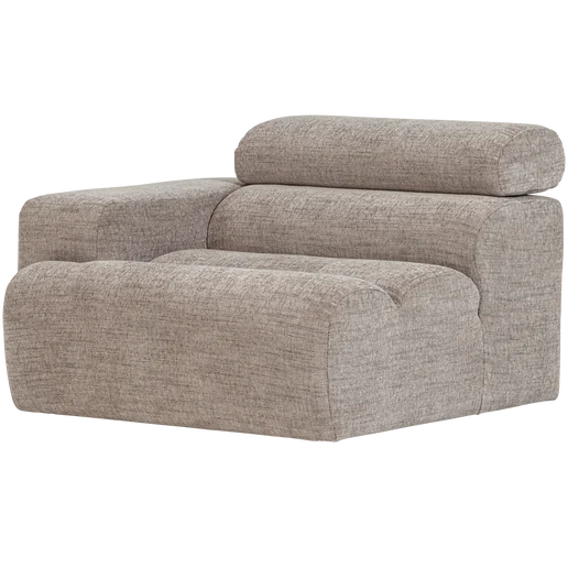 Bank naturel 1-zits links 109 cm