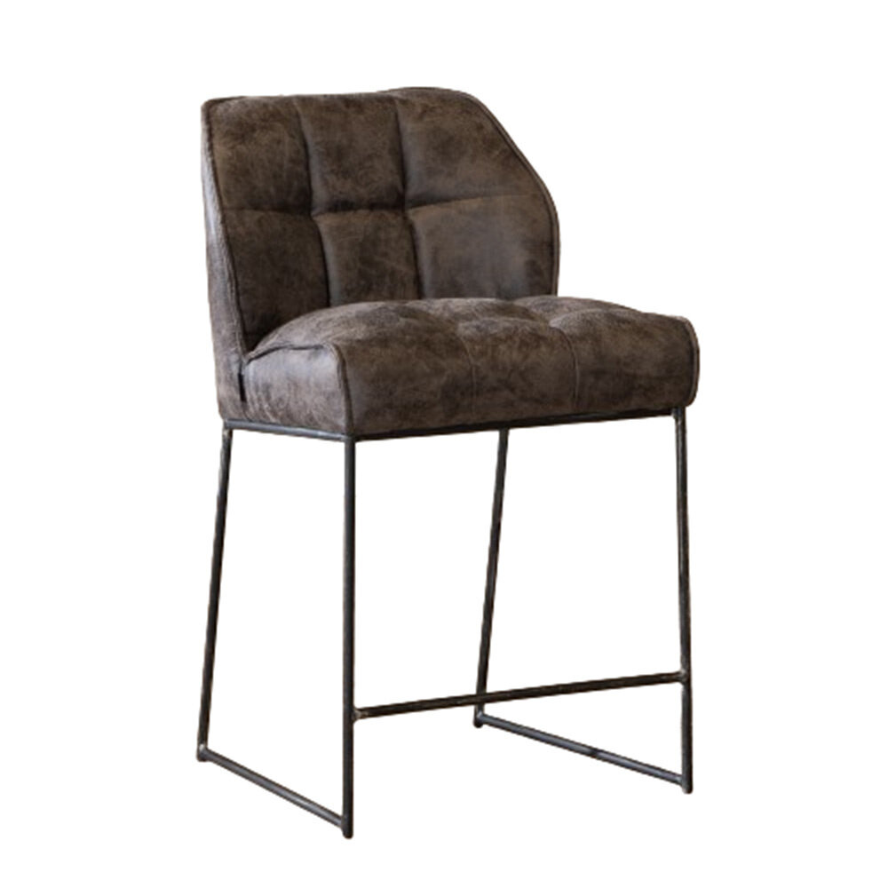 Barkruk Fenon microvezel antraciet 70 cm
