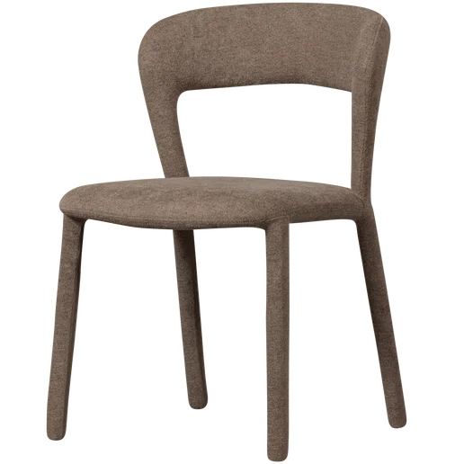 Eetkamerstoel geweven stof 51 cm