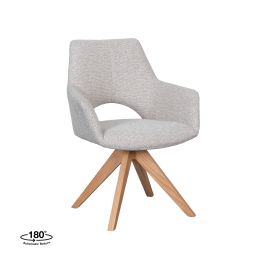 Eetkamerstoel Olro royal bouclé naturel 110