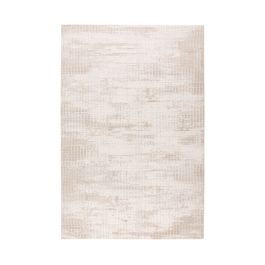 Vloerkleed polyester beige 290 × 1 cm hoog