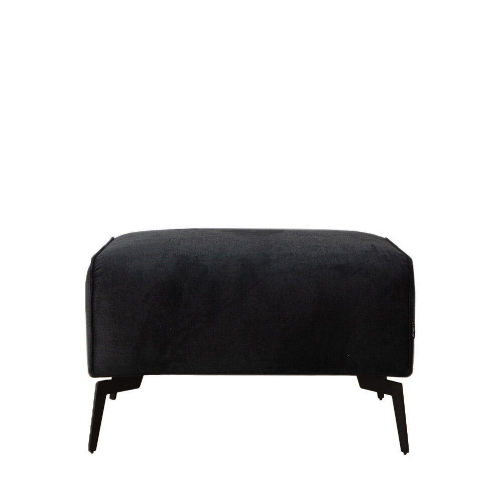 Poef polyester zwart