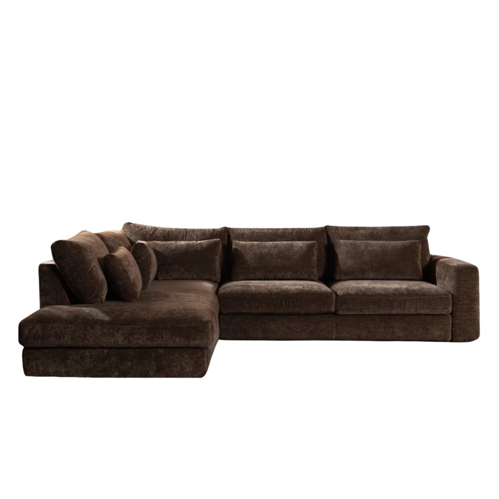 Hoekbank eddy 11 mocha links