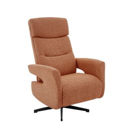 Fauteuil royal bouclé coral 251 72 cm