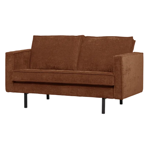 Bank bruin 2-zits 150 cm