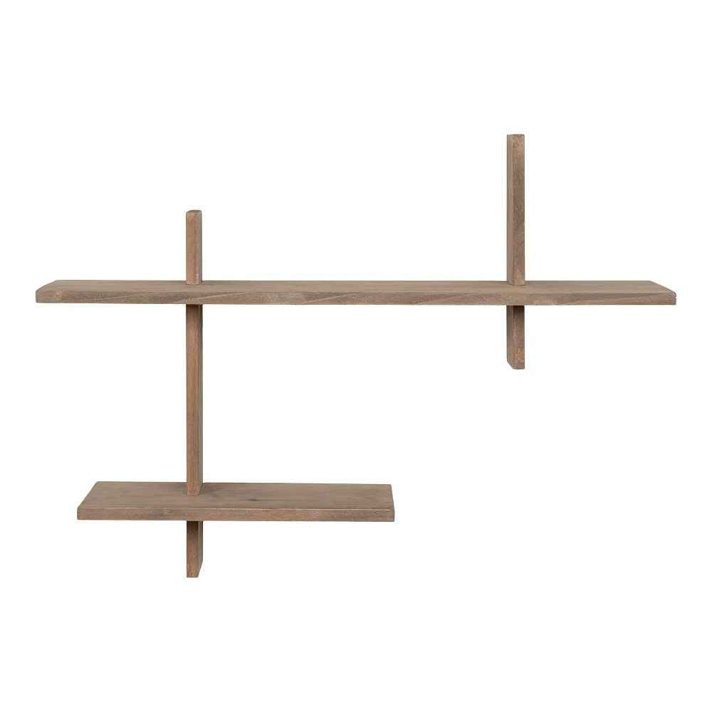Wandplank Vesis grenenhout naturel