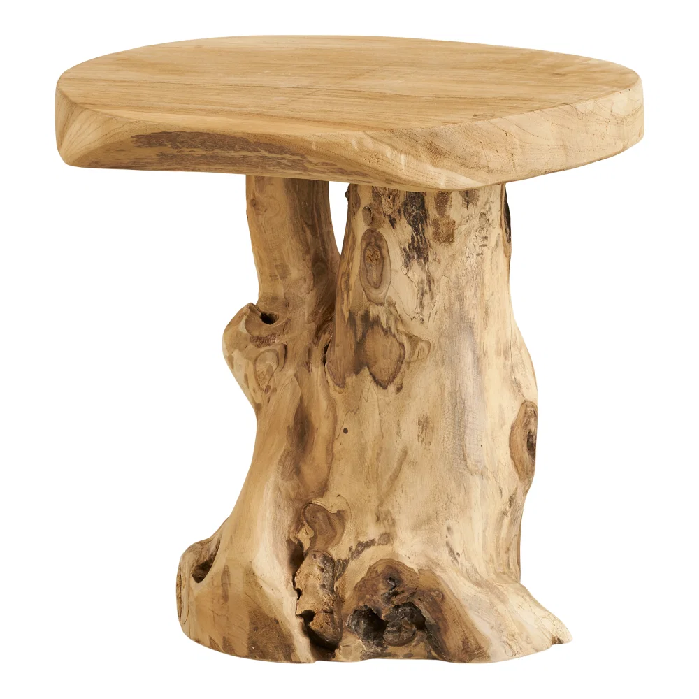 Bijzettafel teak naturel