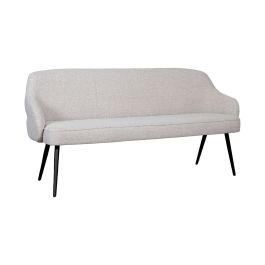 Bankje royal bouclé naturel 110 4
