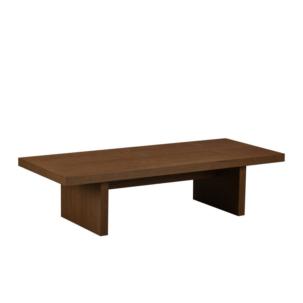 Salontafel MDF + eikenfineer rustiek eiken