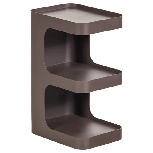 Bijzettafel bruin 35 cm