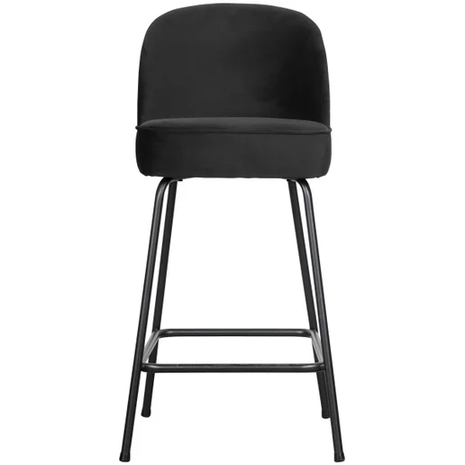 Barkruk polyester zwart 65 cm