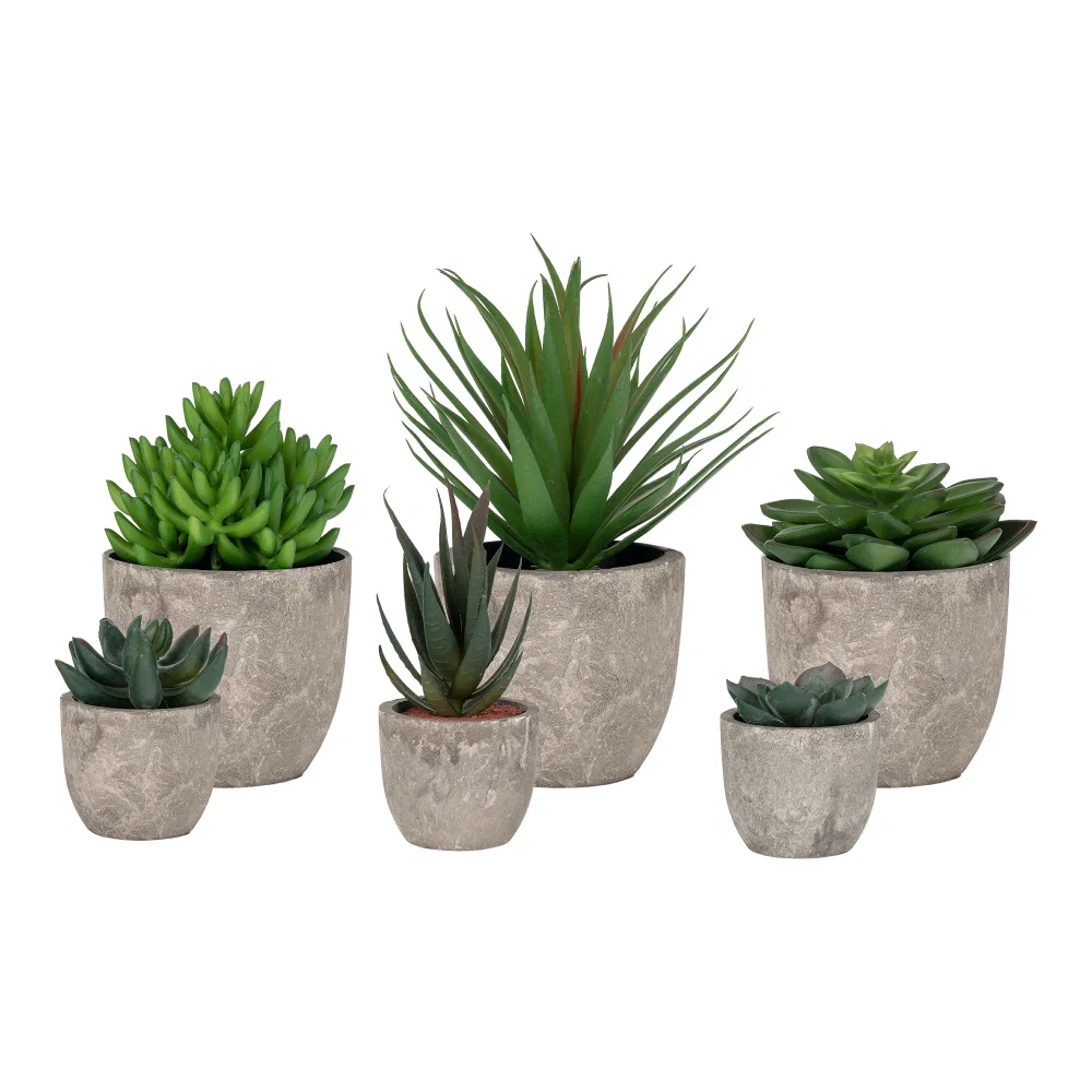 Decoratie Dalo kunststof groen