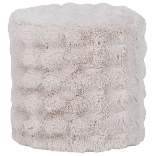 Poef beige 46 cm