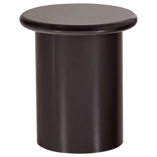 Bijzettafel MDF bruin Ø40 cm