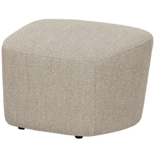 Poef Tale polyester crème