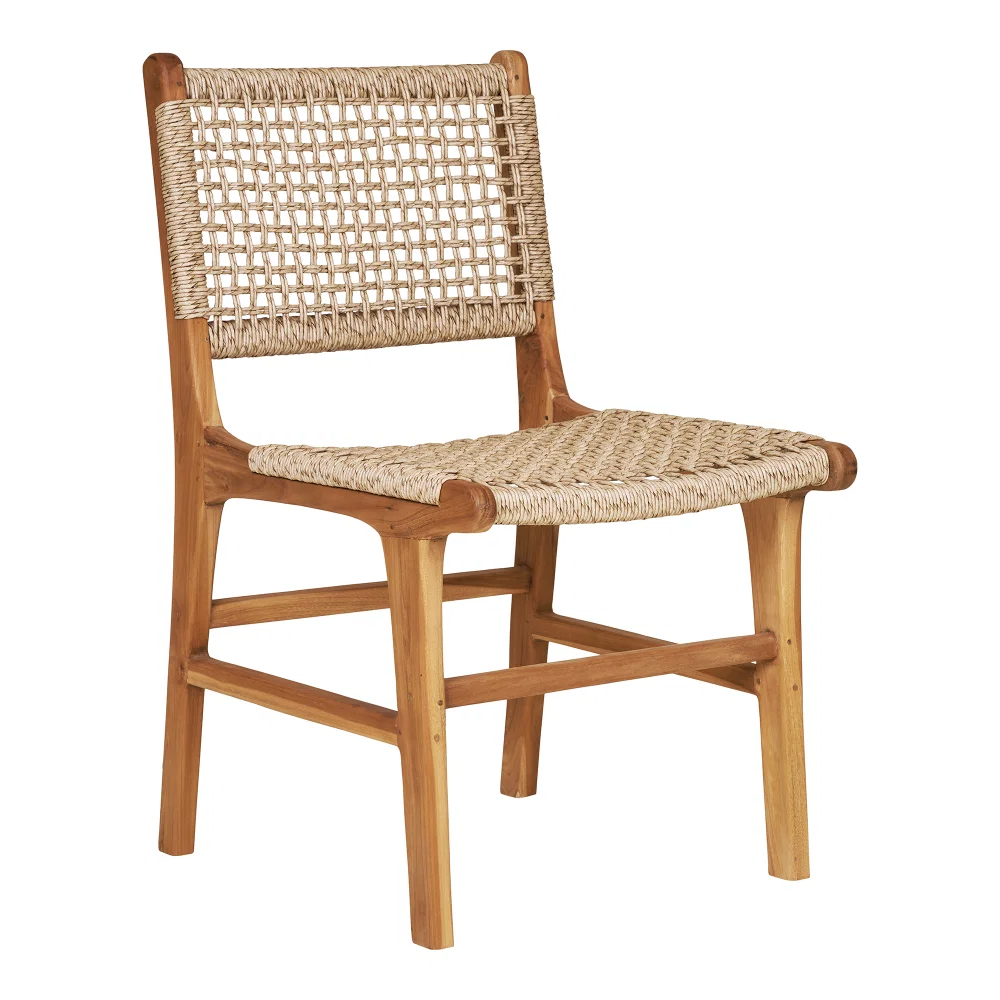 Eetkamerstoel teak naturel