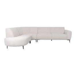 Hoekbank Ormi royal bouclé naturel 110 links 300 cm