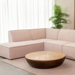 Salontafel travertin espresso 90 cm