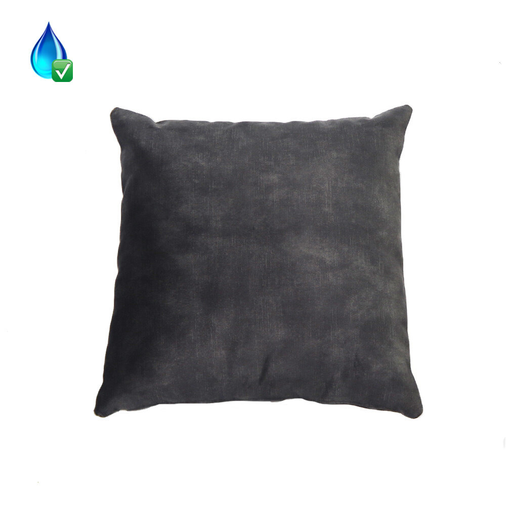 Kussen velours antraciet 45 × 45 cm