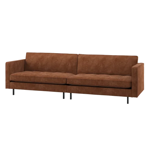 Bank bruin 3-zits 275 cm