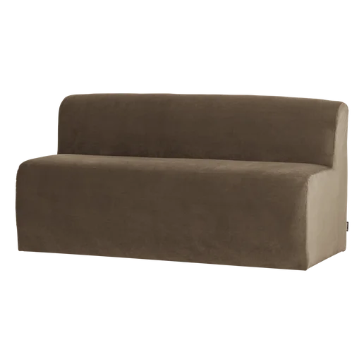 Bank velours 164 cm
