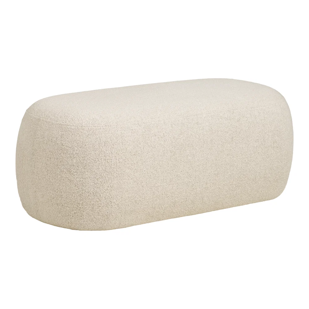 Bankje polyester zand