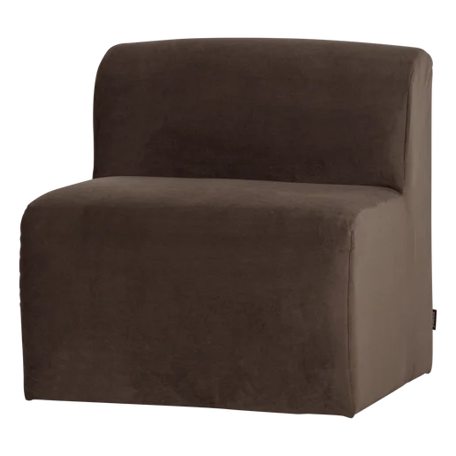 Bank velours 84 cm 84 cm