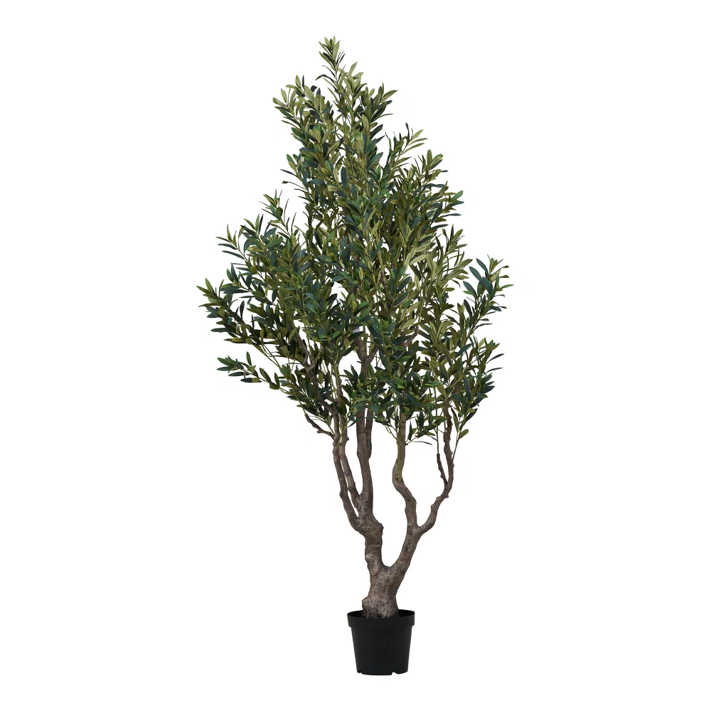 Kunstplant kunststof groen 100 cm