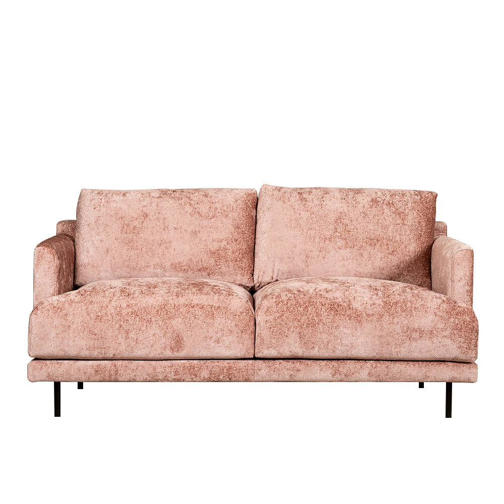 Bank polyester roze 5-zits 174 cm