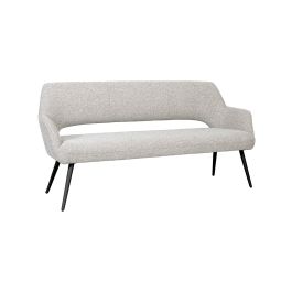 Bankje royal bouclé naturel 110 2