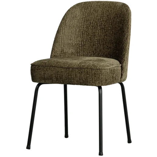 Eetkamerstoel polyester groen