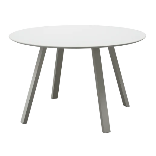 Tuintafel grijs Ø120 cm