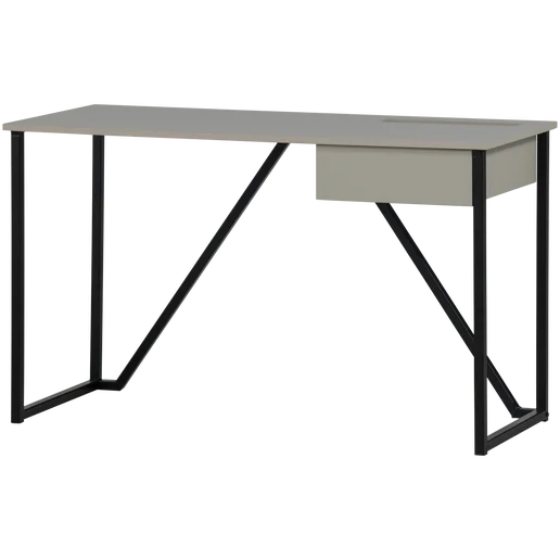 Bureau grijs 126 cm