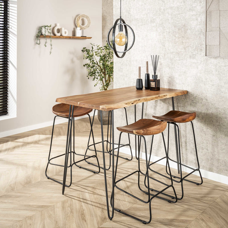 Bartafel 130 cm 2