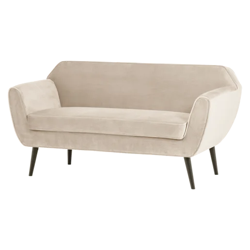 Bank Lanloa velours wit 150 cm