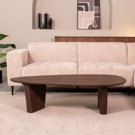 Salontafel Kalmi mangohout espresso 135 cm